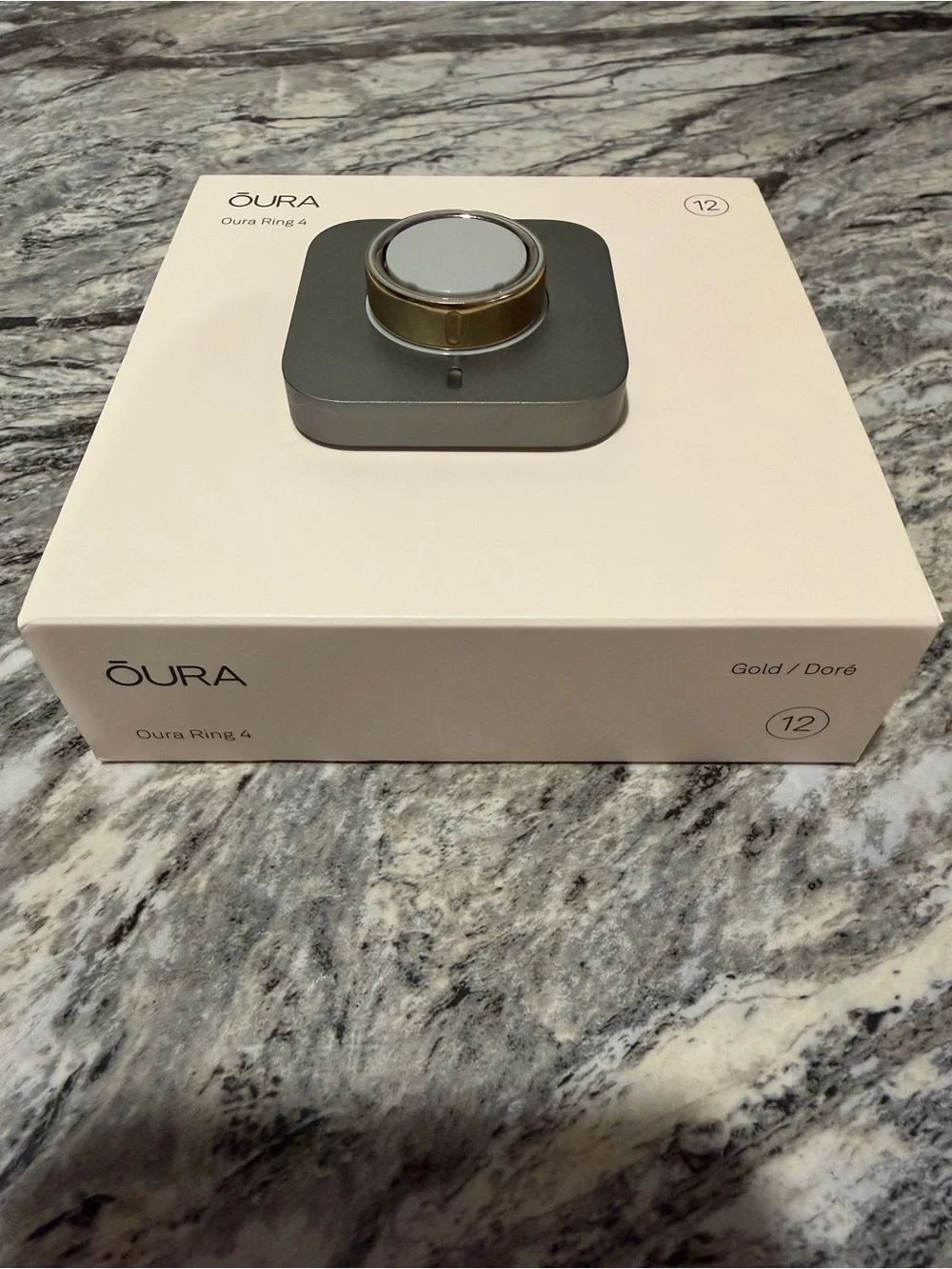 Oura Ring 4 Size 12 Gold